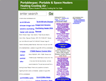 Tablet Screenshot of portablespac.com